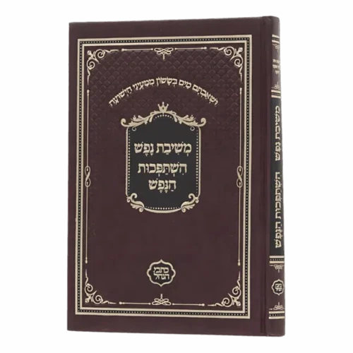 משיבת הנפש והשתפכות הנפש - גודל גדול