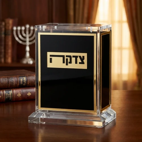 קופת צדקה אקרילית “פנינה”